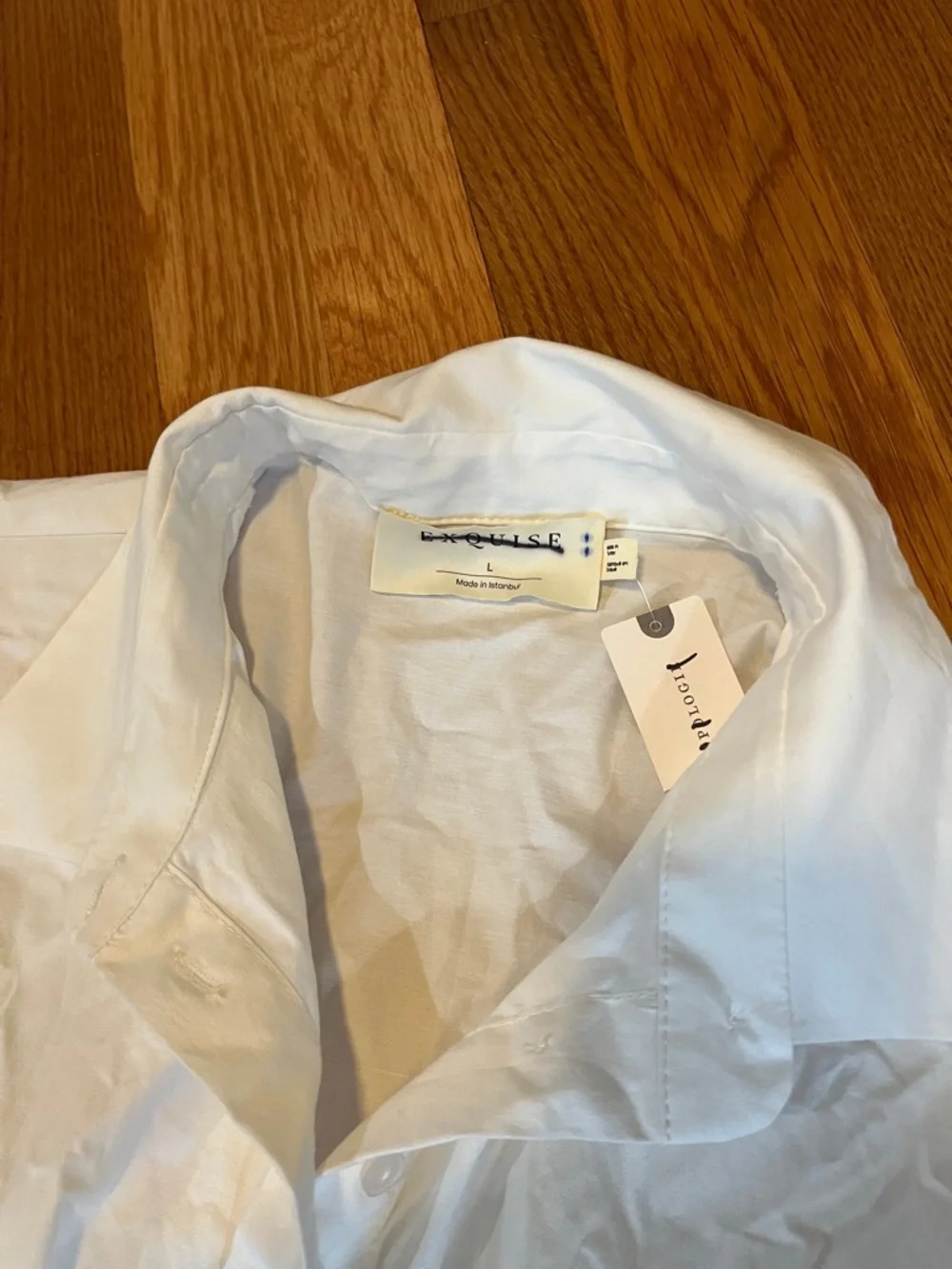 Anthropologie x Exquise The Tobie Button-Front Pleated Shirt Dress Sz Large NWT - Picture 11 of 17